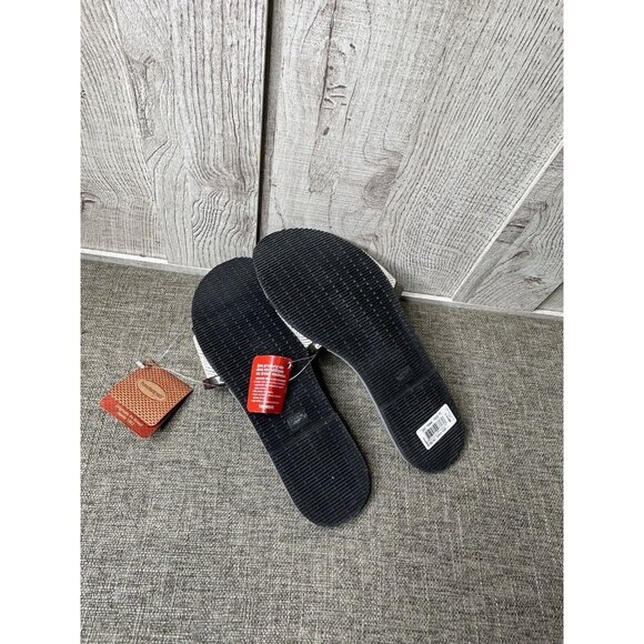 Havaianas Womens Size 9 10 Sandals Premium Steel Gray Slide On Flat Sandals - Picture 6 of 7